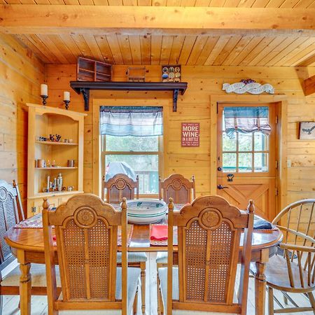 Secluded Black Hawk Log Cabin With Fire Pit! Екстер'єр фото