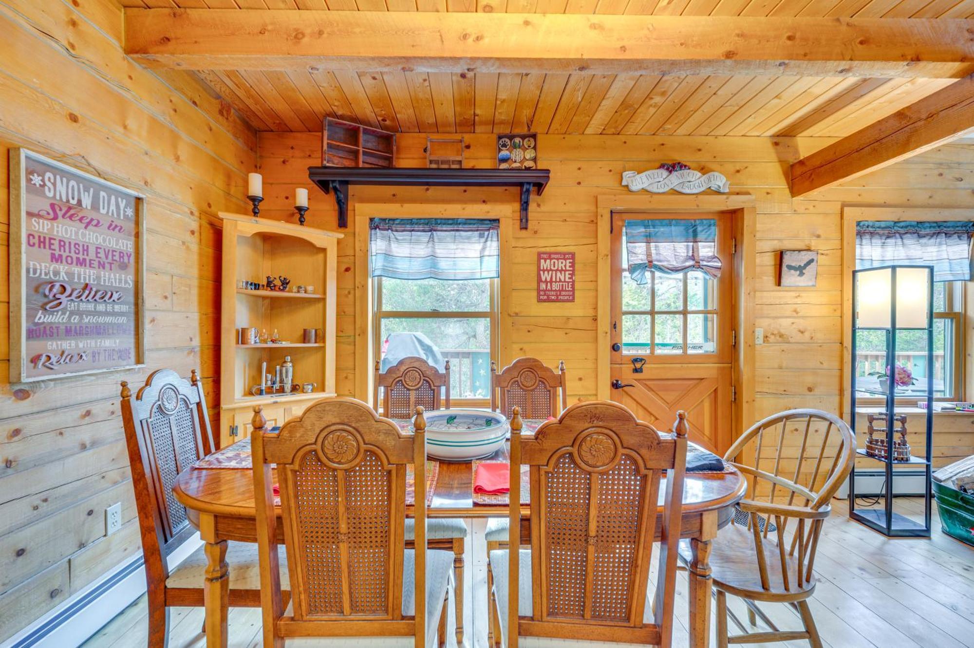Secluded Black Hawk Log Cabin With Fire Pit! Екстер'єр фото