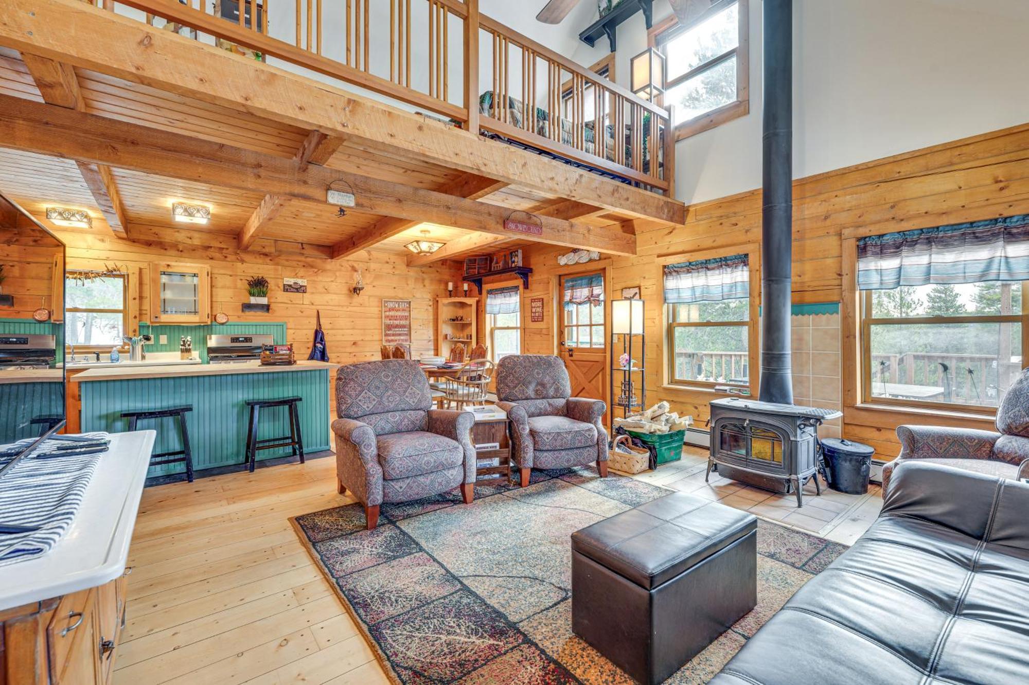 Secluded Black Hawk Log Cabin With Fire Pit! Екстер'єр фото